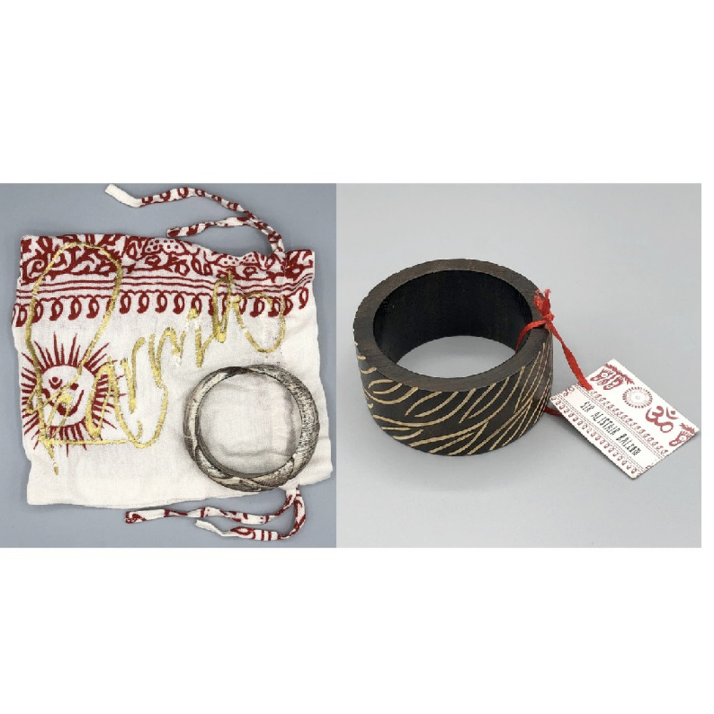 Sir Alistair Rai Wood Bangle Bundle